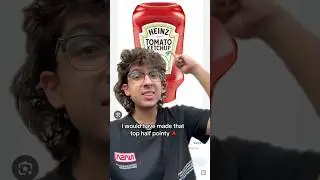 Why did Heinz make this 2 Lidded Ketchup Bottle?  #heinz #marketing #business