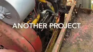 Removing the Clutch and gearbox from a 1975 Thwaites Orion dumper truck