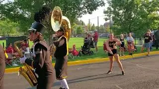 Idaho Vandals Marching Band playing for the Alumni Association Tailgate. 8-30-25.