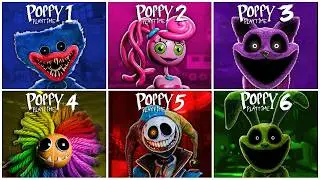Poppy Playtime: Chapter 1, 2, 3, 4, 5 & 6 Mobile Full Gameplay Walkthrough & Ending | Poppy 5 Mobile