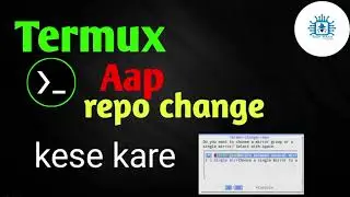 Termux Ka Repo Change Kaise Kare Error fix 404📱📱📱🖥️🖥️