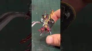 Trying Warhammer for the first time!!#warhammer #miniature #handpainted #warhammerpainting