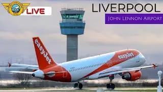 🔴LIVE🔴 Liverpool Airport (LPL) Plane Spotting