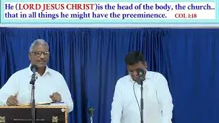Bro. Paul Jacob early days #ministry at Church at #Bethany Pune