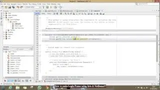 #3. How to make Login Frame using Java & NetBeans!!!
