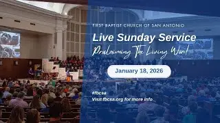 Sunday Worship Live Stream January.18.2026