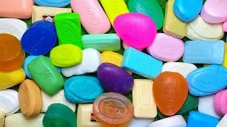 Unwrapping Colorful Soaps 💕 | Satisfying ASMR Soap Sounds (No Talking, No Music)