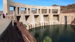 Crossing Parker Dam - Dashcam Video 1080P