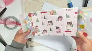 12 Days Of Christmas YOUTUBE HOP, using Crate Paper, Hey Santa!