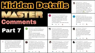 Master Teaser Hidden Details in Tamil | Part 7 | Thalapathy Vijay | Vijaysethupathi |Master |Lokesh