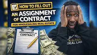 How to fill out a Assignment  Contract For Wholesaling Real Estate
