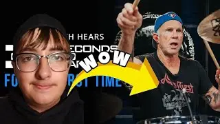 Teenage Drummer reacts to Chad Smith playing 