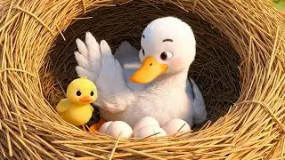Funny Duck Song for Kids 🦆 | Cute Ducklings Farm Song | Fun Animal Music