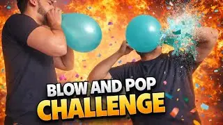 “Who will POP first? 😱💥 | Blow and Pop Challenge”