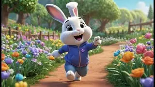 Bouncing Bunny Noses Wiggle | English Nursery Rhyme | Kids Songs | Baby Music