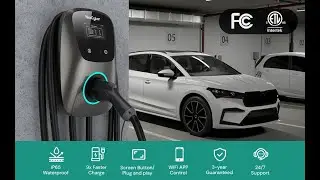 NexCyber Level 2 EV Charger(WiFi APP/Plug-Play)