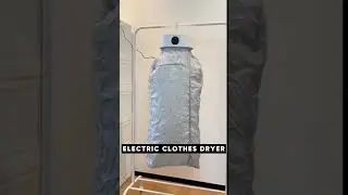 Product Link in Bio ( # 1343)  ▶️ Smart Sterilization Fast Electric Clothes Dryer