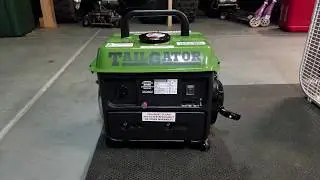 Tailgator generator first start (Harbor Freight).