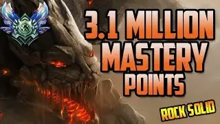 DIAMOND KR Support Malphite 3,100,000 MASTERY POINTS- Spectate Highest Mastery Points on Malphite