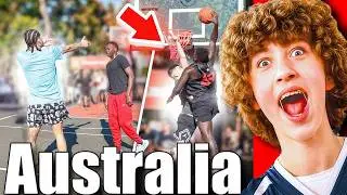 WATCHING CAM WILDER HOOP IN AUSTRALIA