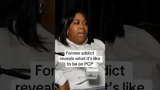 She reveals the TRUTH about PCP 😳 #addiction #omg