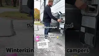 Rv: winterizing your camper!