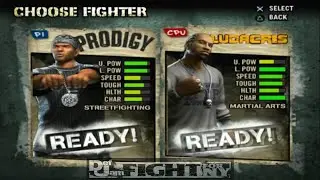 Def Jam Fight For NY | PRODIGY vs LUDACRIS | 3 Matches | HARD! (PS3 1080p)