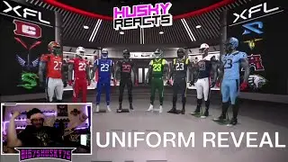 XFL 2023 Team Uniform Reveal &ndash; Husky Reacts