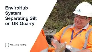 EnviroHub System Separating Silt on UK Quarry