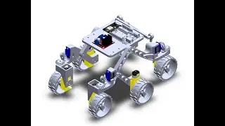 3D Printed Mars Rover Mechanism