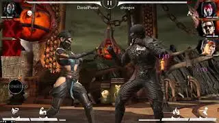 Kitana se carga a 3 enemigos sola