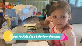 Emma's World | Easy Bake Oven Tutorial - Baby Brownies | Educational Video for Kids