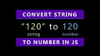 JavaScript Convert String To Number (js)
