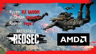 AMD RX 6600M | Battlefield REDSEC