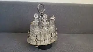 Antique Cruet set from the Victorian period