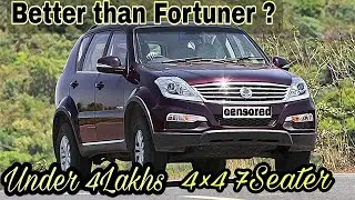 Ssangyong Rexton RX5 (Mahindra) - Best SUV by Mahindra ?