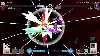 Duelists of Eden PVP - Runy (Violette) Vs Sandwichmaster (Perilla) FT10 (Custom Match Gameplay)