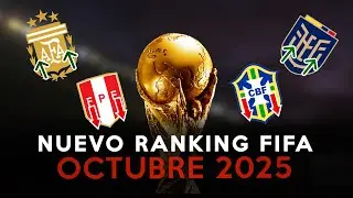 NUEVO RANKING FIFA: ECUADOR SIGUE SUBIENDO, BRASIL SE CAE A PEDAZOS, PERU Y PARAGUAY SE DESPLOMAN