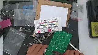 DIY Calculator Counter Electronics Kit with Acrylic Case LCD Display