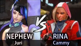 NEPHEW (Juri) vs RINA (Cammy) - [Street Fighter 6] (REPLAY)