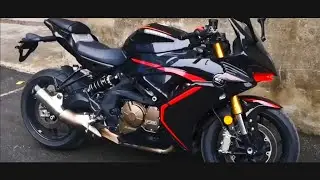 QJ MOTOR SRK 600-RR NEW MODEL 2024 REVIEW AND EXHAUST SOUND #qjmotor #superbike