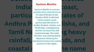 cyclone montha explained #cyclonemontha #cyclone #dailynews #shorts #viralvideo #viral #trending