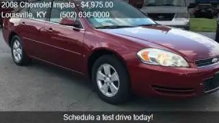 2008 Chevrolet Impala LT 4dr Sedan for sale in Louisville, K