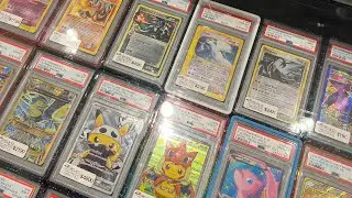 DMV TCG card show POV (PREVIEW)+ Gamestop prismatic etb drop