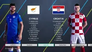 Cyprus vs Croatia | FIFA World Cup Qualifier | UEFA