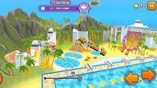 Uphill Rush Water Park Racing - Gameplay Walkthrough Part 1 (Android,iOS)