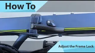 How to adjust the frame lock on Folding Bicycle
