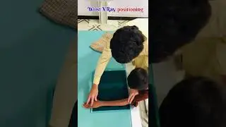 Wrist XRay positioning #drnakashvlogs #drnakash2001