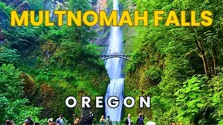 Multnomah Falls Columbia River Gorge Oregon Full Virtual Tour