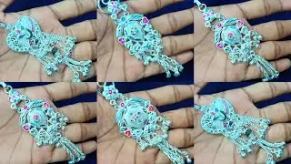 Latest silver Chabi Ring Designing #keychain